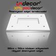 Téglalap 150x100cm XPS álmennyezet sziget | T-150x100-F Téglalap 150x100cm XPS álmennyezet sziget | T-150x100-F