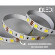 LED szalag , 5050 , 60 led/m , 14,4 Watt/m , 12V , állítható fehér színárnyalat , CCT