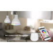 LED spot 25°,GU10, 4W, RGB-CCT LED lámpa ,színváltós, állítható fehér színárnyalat,  