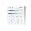 RGB+W Fali LED szalag vezérlő panel, elemes 4 zónás RGB+W Fali LED szalag vezérlő panel, elemes 4 zónás