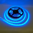 LED szalag, 3528, 60 SMD/m, vízálló, szilikon védő, kék fény