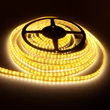 LED szalag, 3528, 120 SMD/m, vízálló, szilikon, meleg fehér LED szalag, 3528, 120 SMD/m, vízálló, szilikon, meleg fehér