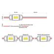 Led modul 0,36W - Mini - Hideg fehér Led modul 0,36W - Mini - Hideg fehér
