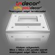 T-120x90-LP Téglalap álmennyezet sziget LED panel világításhoz T-120x90-LP Téglalap álmennyezet sziget LED panel világításhoz