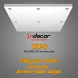 IN-szigetben400 Egyedi XPS álmennyezet sziget a szigetben 400x400x12 cm(150x150x12), LED világítással