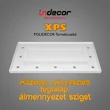 XPS-Szett-03/As XPS TÉGLALAP (200x100cm) Süllyesztett szett, szabályozható fényerejű LED világítással