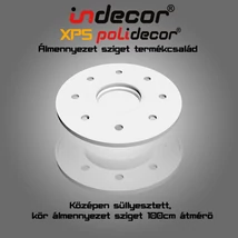 K-100 KÖR Süllyesztett álmennyezet sziget