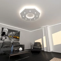 120cm Nyolcszög álmennyezet sziget | NY-120-F