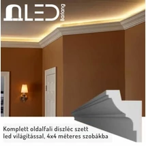 Komplett Oldalfali díszléc szett led világítással !!!