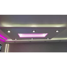 Téglalap Álmennyezet sziget, közepén süllyesztett 100x150cm, RGB LED világítással Téglalap Álmennyezet sziget, közepén süllyesztett 100x150cm, RGB LED világítással
