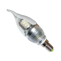 LED égő, E14, 4W, 230V, meleg fehér fény - RENDKÍV