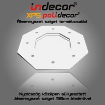 NY-150 nyolcszög álmennyezet sziget