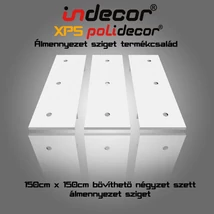 N-150-Z Négyzet álmennyezet sziget