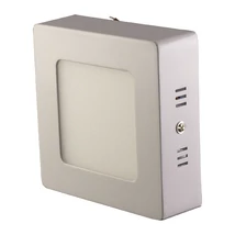 LED Lámpa falon kívüli, 6W, négyszögletes, hideg fehér LED Lámpa falon kívüli, 6W, négyszögletes, hideg fehér