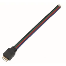 RGB LED szalaghoz betáp tüskés RGB LED szalaghoz betáp tüskés