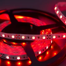 LED szalag, 5050, 60 SMD/m, nem vízálló, piros LED szalag, 5050, 60 SMD/m, nem vízálló, piros