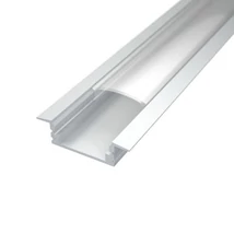 Led ALU profil Alp-001 eloxált átlátszó Led ALU profil Alp-001 eloxált átlátszó