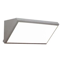  Kültéri fali lámpa (12W) szürke, természetes fehér IP65