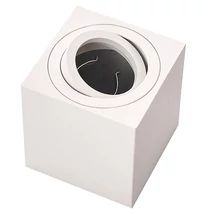  Falon kívüli spot lámpatest, négyzet, billenthető, fehér (GU10)