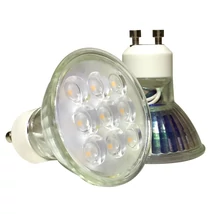 LED szórt 120°,GU10, 3,5W, 230V, Meleg fehér LED szórt 120°,GU10, 3,5W, 230V, Meleg fehér