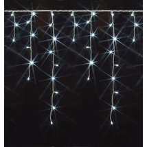 Ledes Jégcsap fényfüzér 6.6M Hideg fehér 150 Led