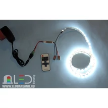 5m LED szalag szett (Monokróm / Fehér)