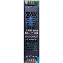 Tápegység LED szalagokhoz 200W, 24V, fém ház