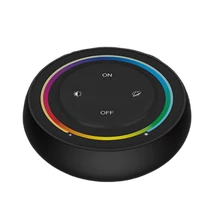 Érintésérzékeny vezeték nélküli vezérlő elemes , fali , dimmer-RGB-CCT fekete 