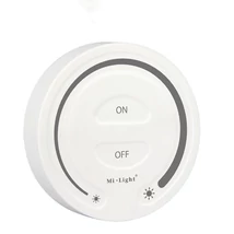 Egyszínű szalag vezérlő dimmer, falra szerelhető, elemes