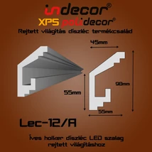 Lec-12A Rejtett világítás díszléc