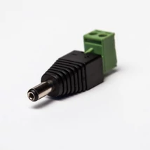 12V DC 5,5/2,1 terminál (apa)  12V DC 5,5/2,1 terminál (apa)