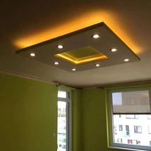 N-120-RGBS négyzet álmennyezet sziget 120cm RGB