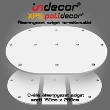 O-200x150-Z ovális álmennyezet sziget