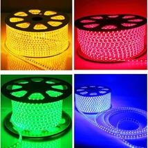 LED szalag, 5050, 60 SMD/m, 230V, vízálló, RGB LED szalag, 5050, 60 SMD/m, 230V, vízálló, RGB