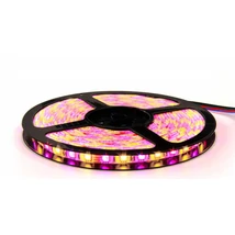 LED szalag, 5050, 60 SMD/m, nem vízálló, RGBW + Hideg fehér