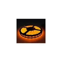LED szalag, 5050, 30 SMD/m, nem vízálló, sárga fény LED szalag, 5050, 30 SMD/m, nem vízálló, sárga fény