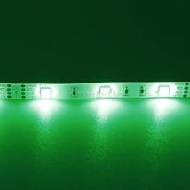 LED szalag, 5050, 30 SMD/m, nem vízálló, zöld fény LED szalag, 5050, 30 SMD/m, nem vízálló, zöld fény