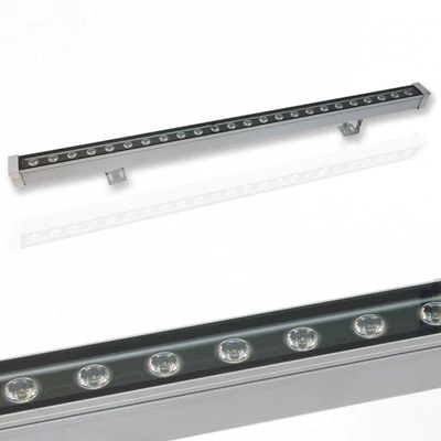 LED falmosó, 18W, 230V, 100cm, fehér fény  - IP65