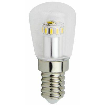 LED égő, E14, 1W, 230V, Hűtőszekrény izzó Meleg fehér