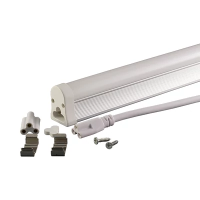 Led fénycső, T5, 31cm, 4W, 230V matt üveg meleg fehér