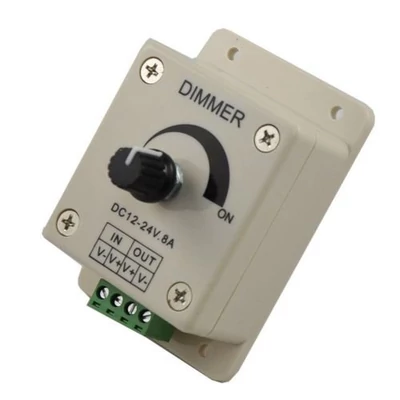 Potméteres LED dimmer 12V 8A 96W