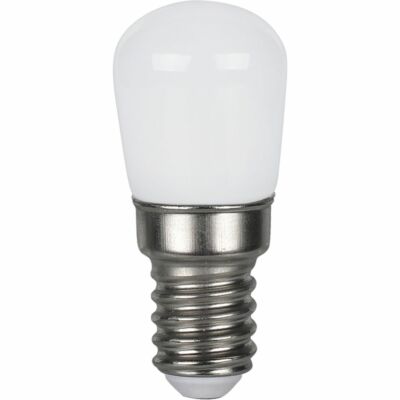 LED égő, E14, 2W, 230V, Hűtőszekrény izzó Meleg fehér