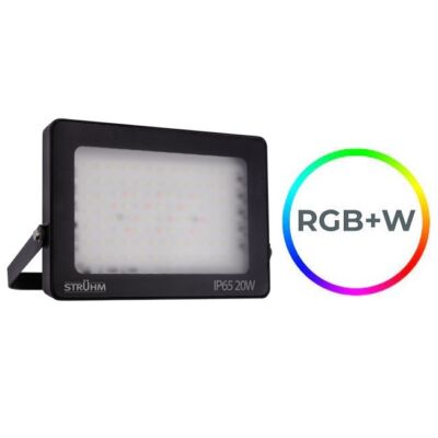 LED reflektor 20W, 230V, RGB+NW IP65