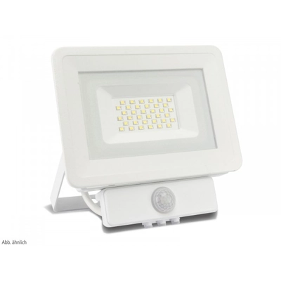 LED SMD reflektor 30W, kültéri, szenzorral, semleges fehér fény, IP65