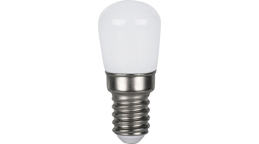 LED égő, E14, 2W, 230V, Hűtőszekrény izzó Meleg fehér